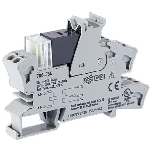 Wago GmbH & Co. KG Vtičnica z relejem 788-354, (20889160) Cene
