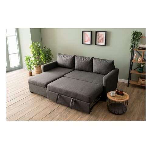 Atelier Del Sofa Corner granitura Kado, tamno siva Slike