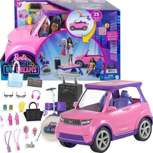Barbie Big City Big Dreams Transformirajući vozilo set za igru Slike
