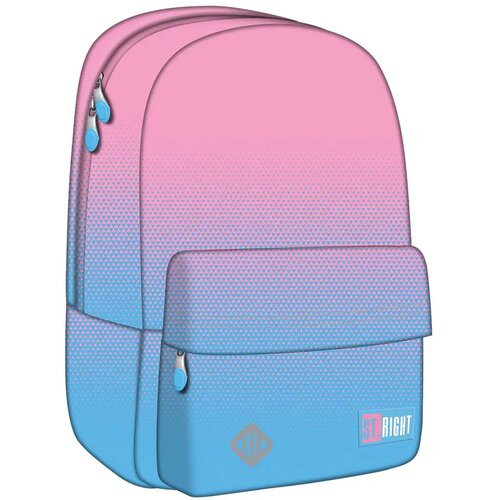 Unipap st.right ružičasto-plavi gradijent &amp;scaron;kolska torba, ruksak BP33 40x31x17 cm Slike