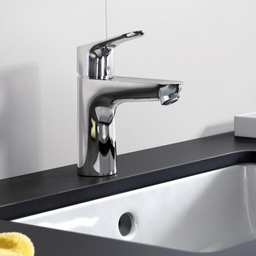 Hansgrohe enoročna armatura za umivalnik FOCUS 100 z zgornjim delom sifona (31607000) Slike