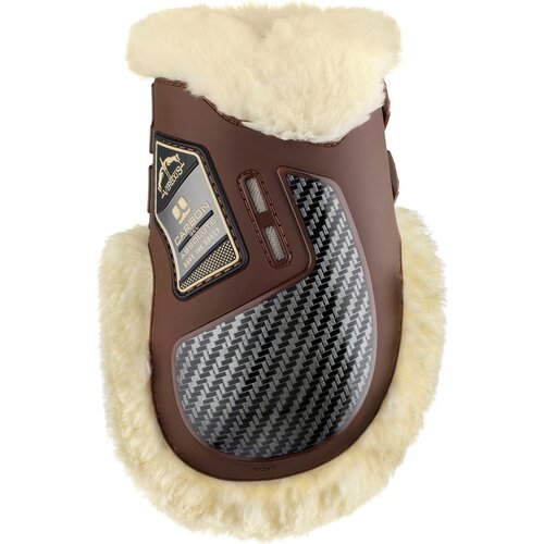 VEREDUS Fetlock &amp;scaron;čitniki &amp;#039;Carbon Gel Absolute Safe the Sheep&amp;#039;, rjavi - L Slike