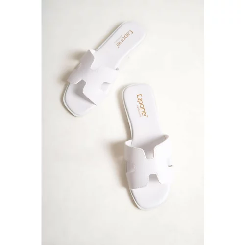 Capone Outfitters Capone Vol. Halsey White Women's Slippers