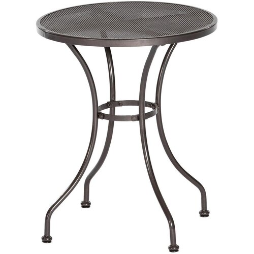 Gardenson Vrtna Miza Delos, Ø 60cm, Aluminij Cene