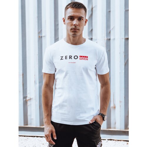 DStreet T-shirt męski z nadrukiem biały Cijene