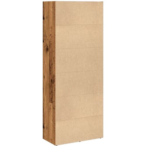 VidaXL Regal za knjige boja starog drva 60x30x152 cm konstruirano drvo Slike