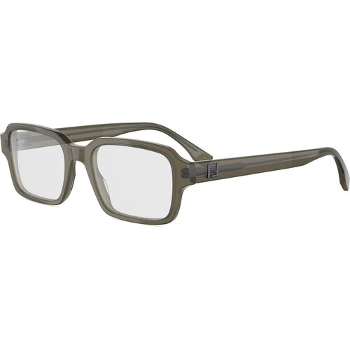 Fendi Squared Brown Rectangular Eyeglasses ONE SIZE (53) Rjava/Kristalna Cene