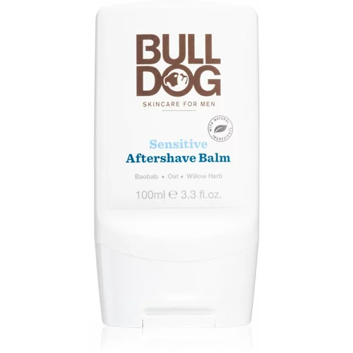 Bull Dog Sensitive Aftershave Balm balzam za po britju z aloe vero 100 ml