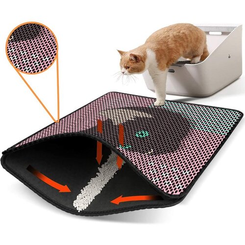 WALLXPERT Nrszn0195 multicolor cat litter mat Cene