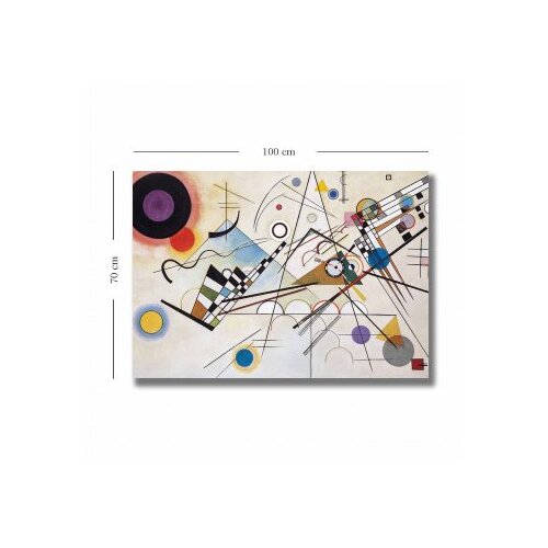 Wallxpert 70100KANDINSKY006 dekorativna slika Slike