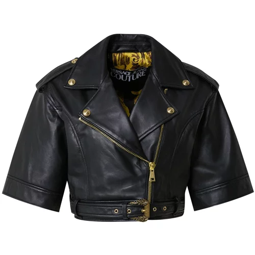 Versace Jeans Couture Prijelazna jakna zlatna / crna