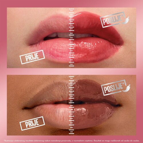 Maybelline New York Lifter Plump sjajilo za usne 007 cocoa zing Slike