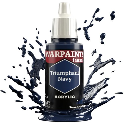 The Army Painter Warpaints Fanatic: Strong Pale Blues - Triumphant Navy Cene
