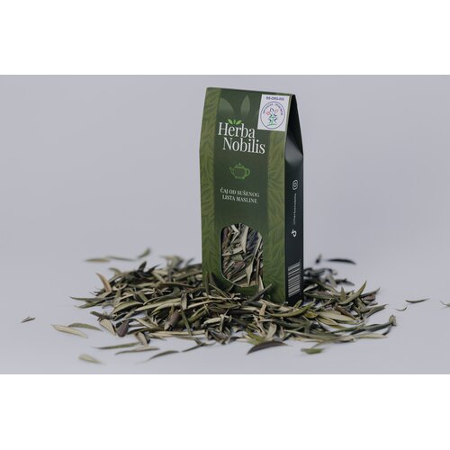 Herba Nobilis Organski čaj od su&amp;scaron;enog lista masline, 30 g Slike