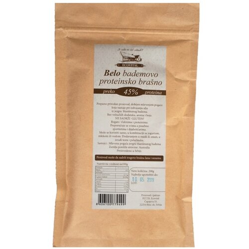 Eco Vital bademovo proteinsko bra&amp;scaron;no 200g Slike