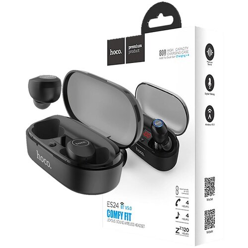 Tws Brezžične bluetooth slušalke earpods z mikrofonom in polnilno postajo 800mAh hoco premium Cene
