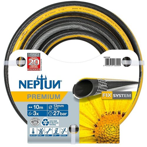 Neptun Premium Vrtna cev (Diameter cevi: 13 mm, &frac12;&Prime;) productname.garantie.plussign BAUHAUS garancija 20 let Cene