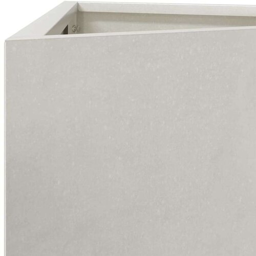 VidaXL Vrtne sadilice 2kom trokutasta 30x26x75cm od nehrđajućeg čelika Slike