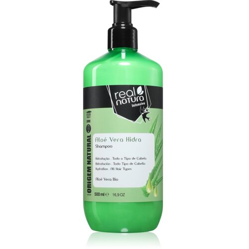 Real Natura Aloe Vera Hidra &amp;scaron;ampon za hidracijo in sijaj 500 kos Slike
