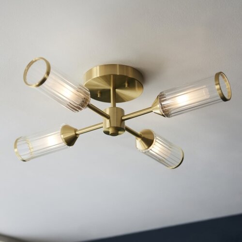 Endon 106946 - plafonski luster tour 4xG9/3W/230V mesing Slike