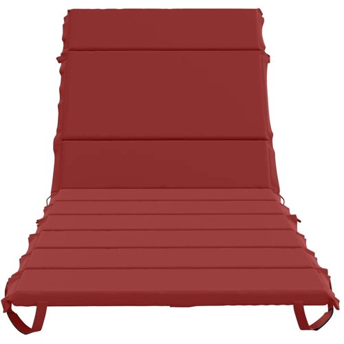  Jastučić za ležaljku GEMERT 100% poliester Vinska crvena - boja crnog vina 200 x 70 x 3 cm Poliester Slike