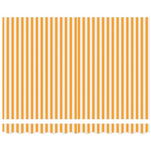  Skrovita tenda Žuta 250 x 200 cm tkanina Slike
