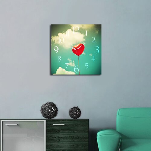 Wallity zidni sat Msk-27, 40x40 cm Cene