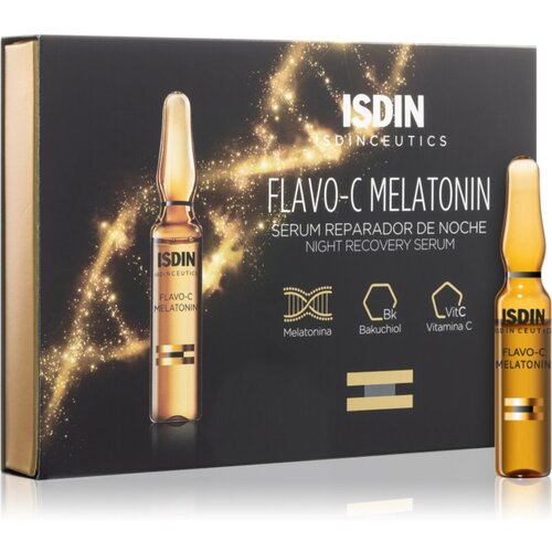 ISDIN ceutics Flavo-C posvetlitveni in obnovitveni serum za noč 10x2 ml Slike
