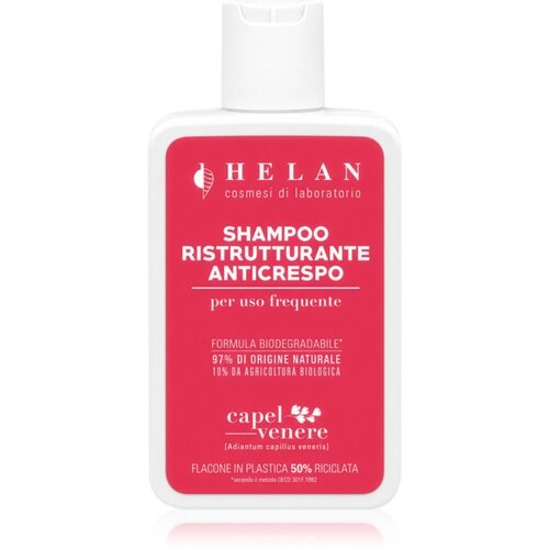 Helan CAPELVENERE Anti-Frizz Restructuring Shampoo &amp;scaron;ampon za zaglađivanje za valovitu i kovrčavu kosu 200 ml Slike