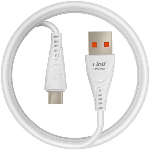 LINQ Kabel USB v USB C, hitro polnjenje 3 A, dolžina sinhronizacije 1 m, Bela, (5000220154) Cene