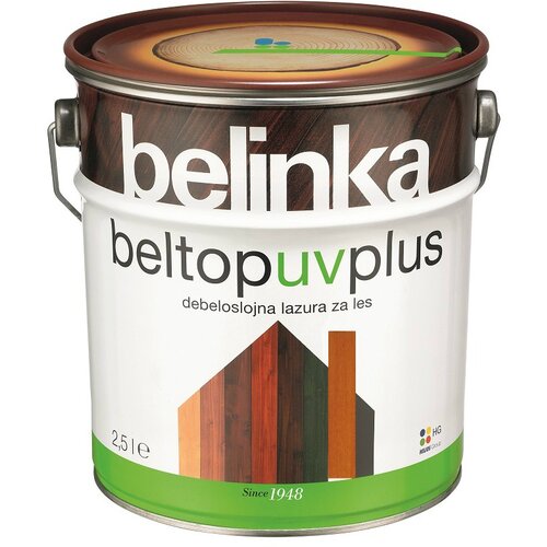 Belinka Debeloslojna lazura za les BELTOP UV PLUS (2,5 l, mahagoni, št.7) Cene