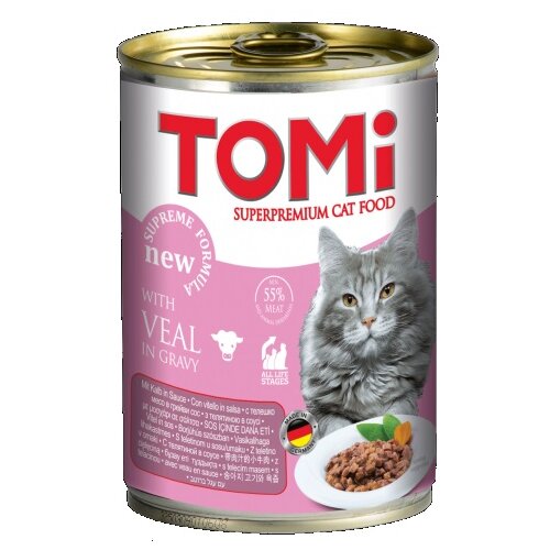 Tomi cat konzerva za mačke - teletina 24x400g Cene