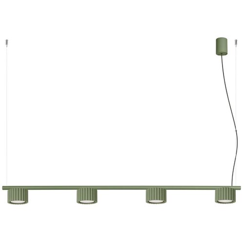 Sollux Lestenec AURA 4 olivno zelena Gx53, (5000285181) Cene
