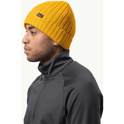 Jack Wolfskin sportska kapa stormlock rip knit cap žuta Slike