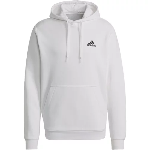 Adidas Sportska sweater majica crna / bijela