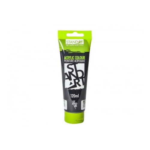 Standart akrilna boja, permanent black, 120ml ( 641793 ) Slike