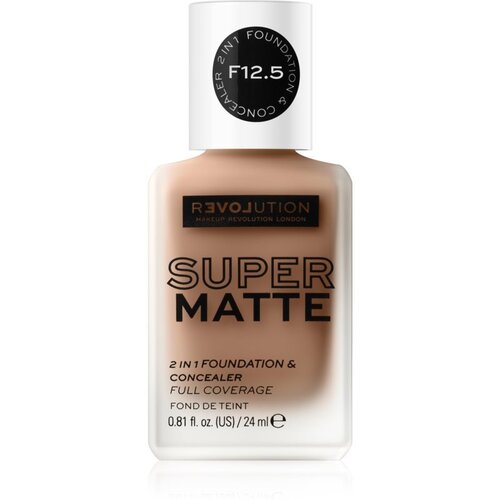 Revolution Relove Super Matte Foundation dugotrajni matirajući puder nijansa F12.5 24 ml Cijene