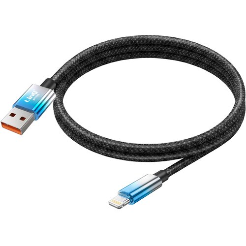 LINQ Lightning v USB Kabel za Polnjenje 15W z LED Zaslonom 1.2m, Modra, (5000276648) Cene