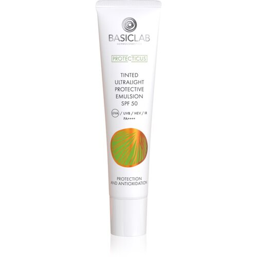 BasicLab Dermocosmetics Protecticus ultra lagani tonirani fluid za mješovitu i masnu kožu SPF 50+ 40 ml Cene