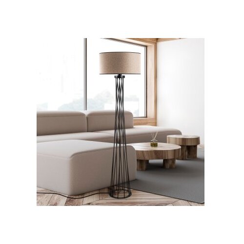 Opviq Podna Lampa Visoka-13473, 175 cm, E27, 200 cm Kabel, Crna Slike