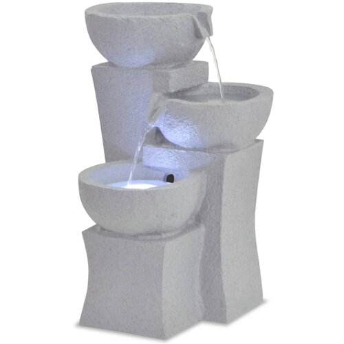 vidaXL Notranja fontana z LED osvetlitvijo poliresin, (20623753) Cene