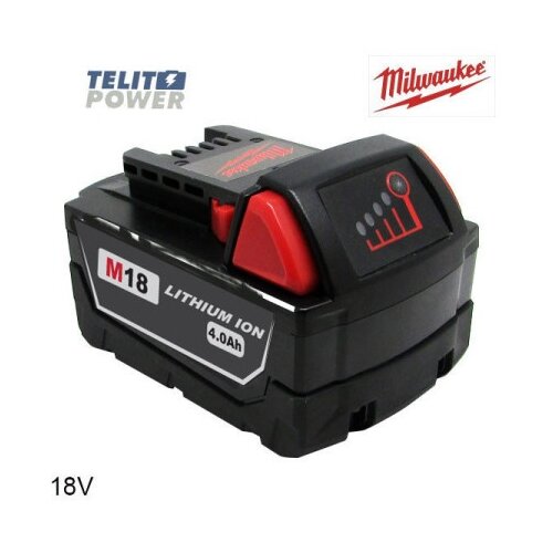 Telit Power milwaukee ( p-1921 ) m18 4.0ah redlithium™ xc baterija – produžena snaga za zahtevne zadatka Cene