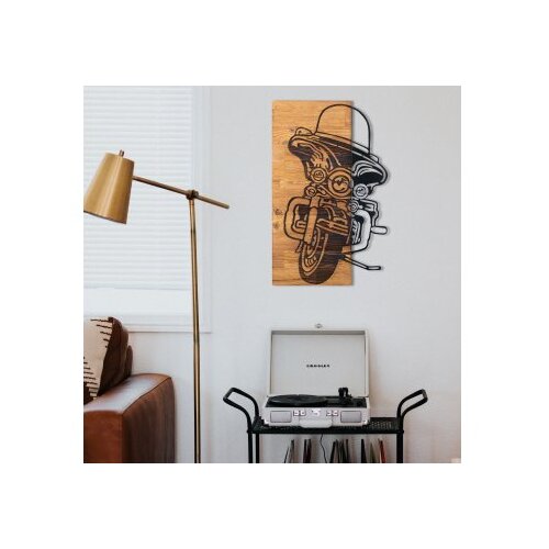 WALLXPERT dekorativni drveni zidni pribor chopper 1 Slike