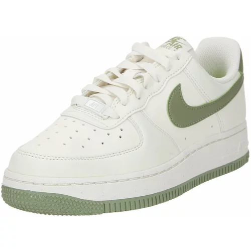 Nike Sportswear Niske tenisice 'Air Force 1 '07 SE' zelena / svijetla bež