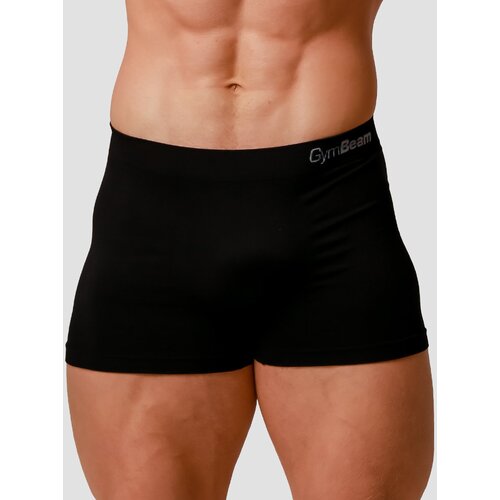 GymBeam men’s seamless boxers 2Pack black Cene