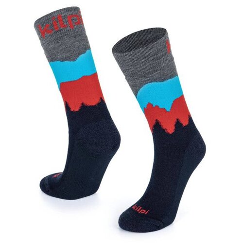 Kilpi Unisex merino wool socks NORS-U dark blue Slike