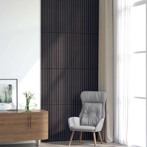 Zidne panele 8 pcs Antracit 60 5 x 60 cm - Antracit Cene