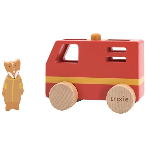 Trixie drveno gasilsko vozilo small all animals Cene
