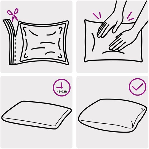 Jastuk s jastukom HOUTEN 2 kom. Crvena Poliester Slike