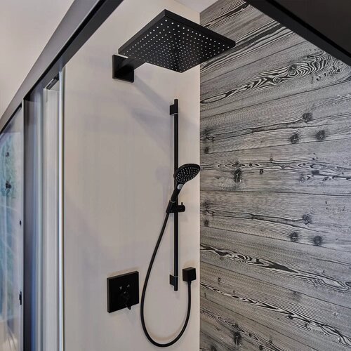 Hansgrohe 26238670 Raindance E 300 Set 1jet nadglavna prha črna Slike
